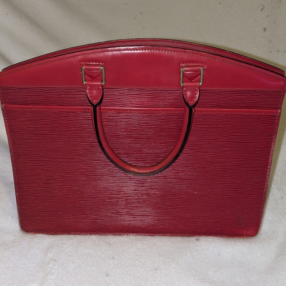 Authentic Louis Vuitton Red Epi Riviera Bag - Picture 15 of 15